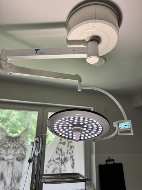Lampa zabiegowa jednoramienna podwieszana 700 Lampa zabiegowa jednoramienna podwieszana 700